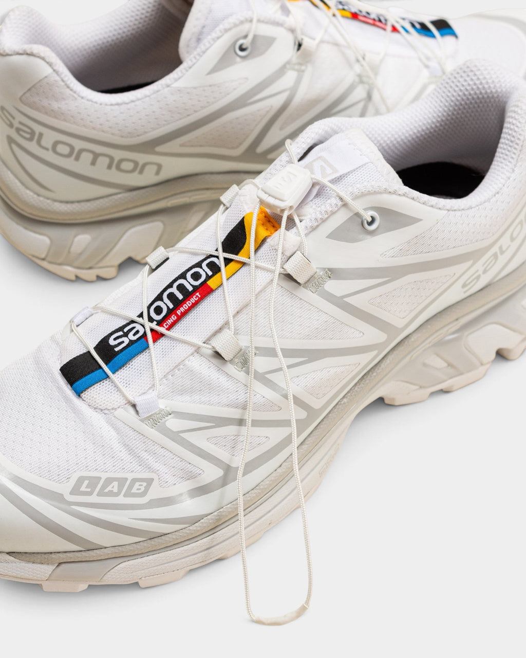 Salomon XT-6 White/Lunar Rock