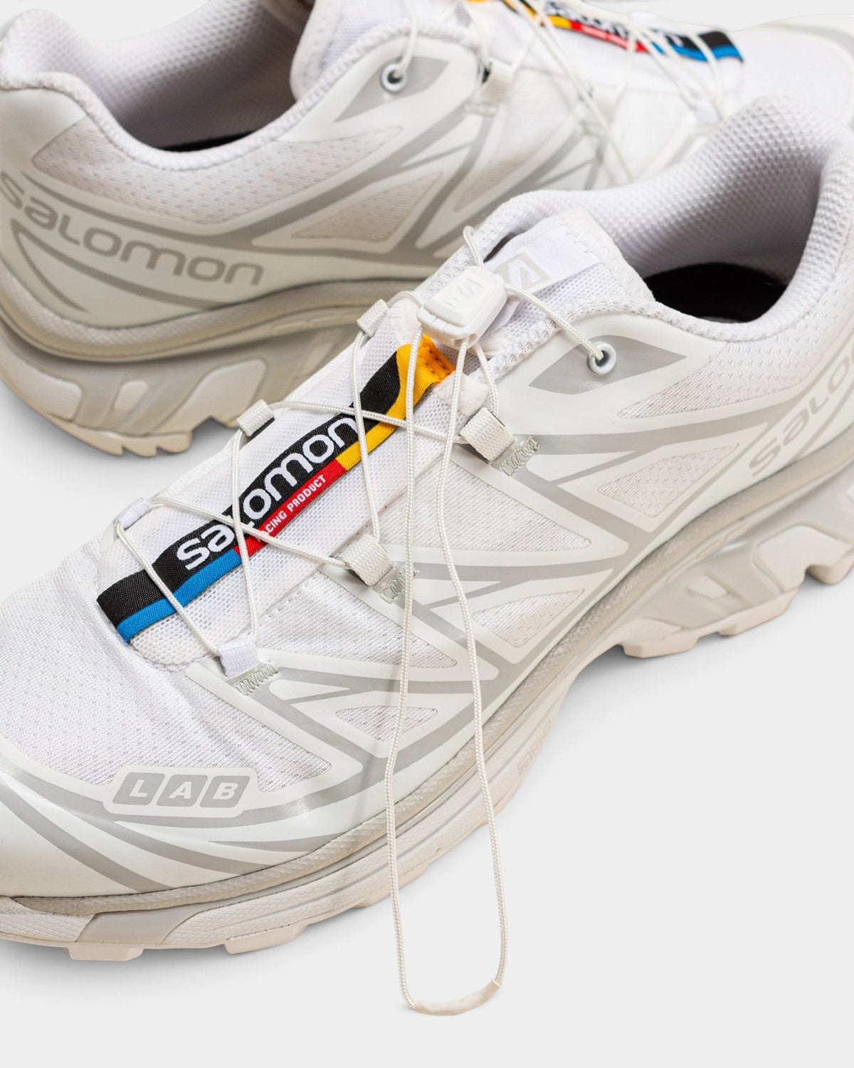 Salomon XT-6 White/Lunar Rock