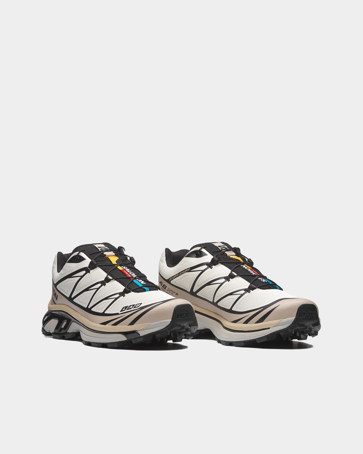 Salomon XT-6 Vanilla Ice/Black/Silver Cloud