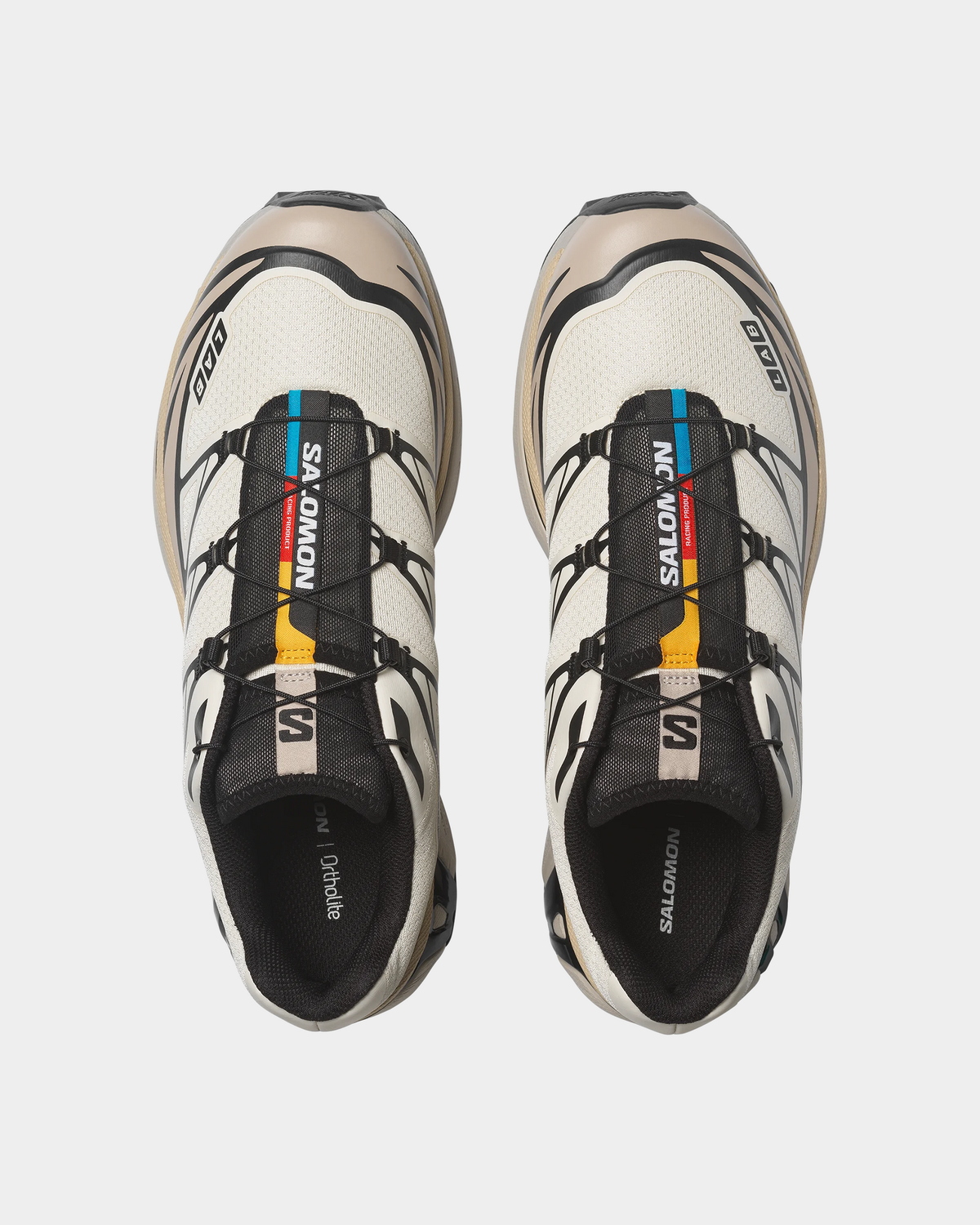 Salomon XT-6 Vanilla Ice/Black/Silver Cloud