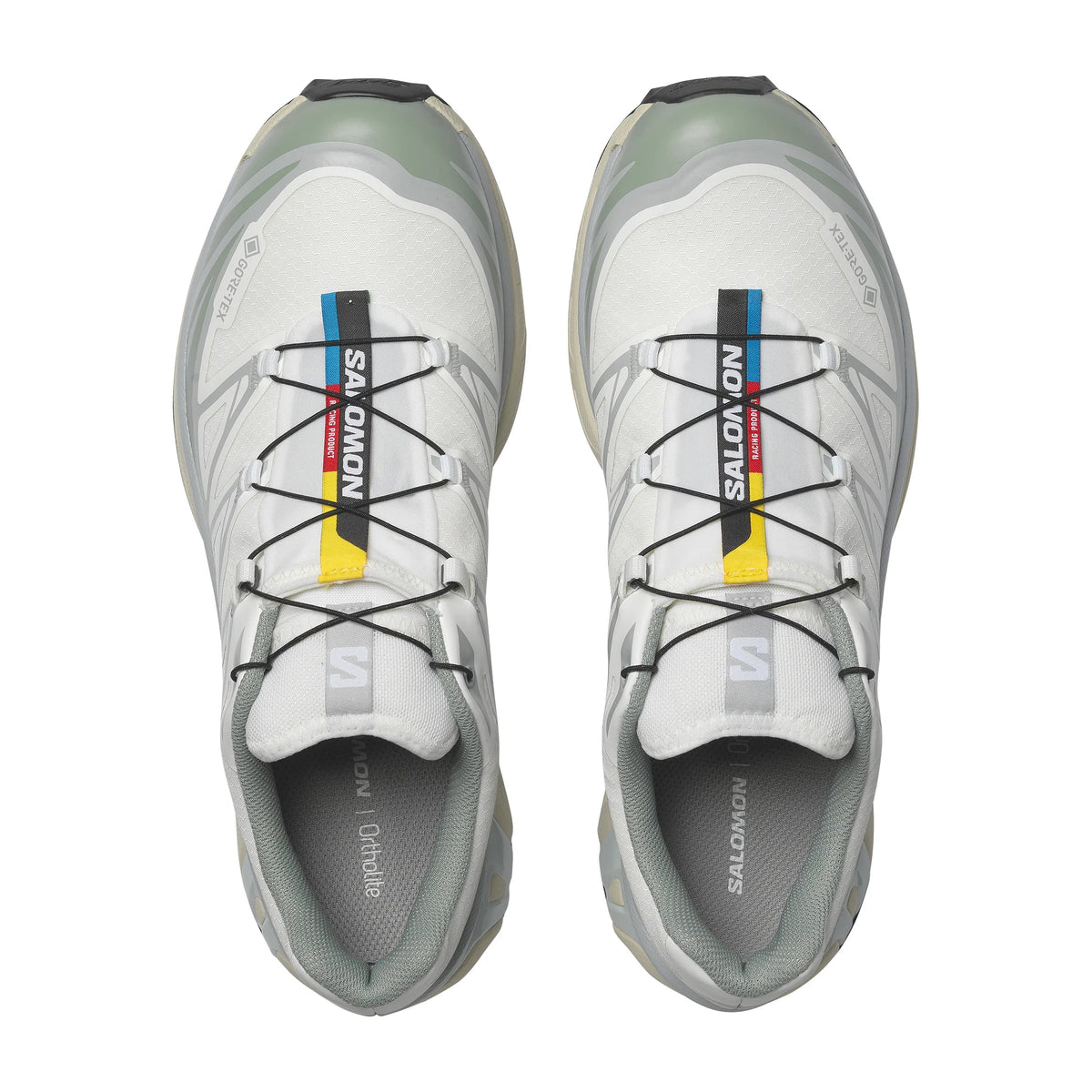 Salomon XT-6 GTX White/Green/Ice Flow